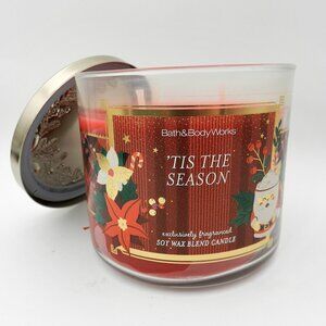 Bath & Body Works 'Tis The Season 3-Wick Candle 14.5 oz